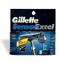 5 Cryo'd Gillette Sensor Excel Cartridges